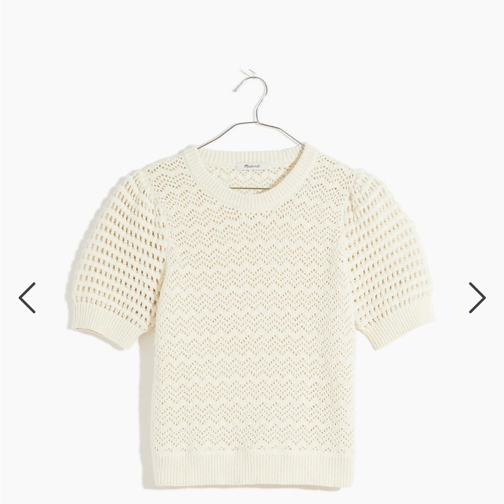 Madewell atwater sweater tee size S